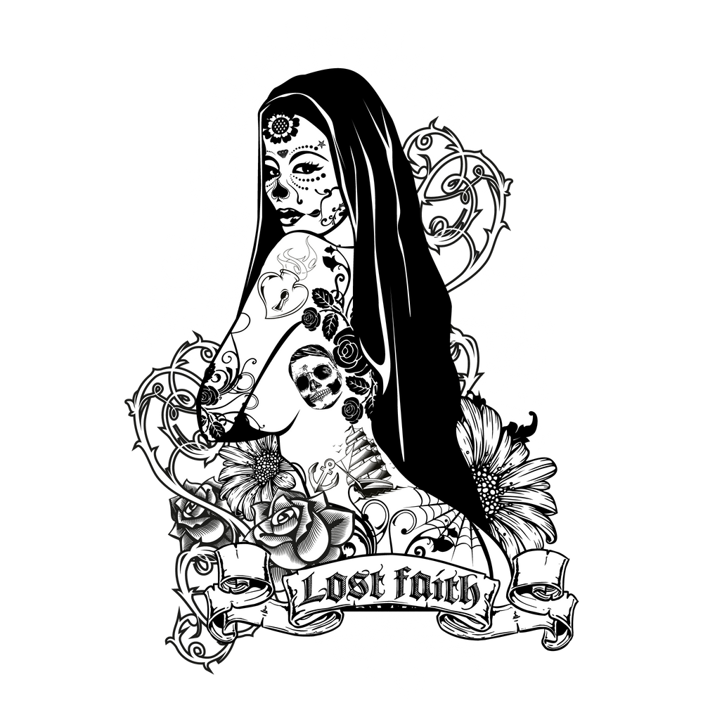 Lost Faith DTF Transfers | Bold Graphic Prints